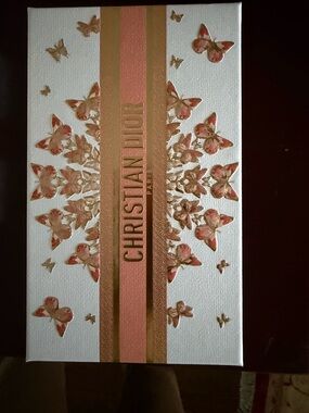 Christian Dior Spring 2026 Pink & Gold Butterfly Gift Box